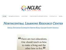 Tablet Screenshot of nclearning.org